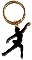 Figure Skater Keychain