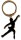 Figure Skater Keychain