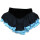 Jerrys Eiskunstlauf-Rock 305 „Double Georgette“ schwarz/blau