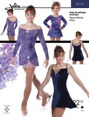Jalie Schnittmuster Eiskunstlaufkleid 2913