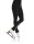 Mondor 3373 Footless Figure Skating Tights, black L