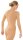 Mondor 11822 Mock Neck Body Liner, caramel 8-10