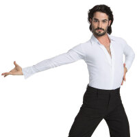 Intermezzo figure skating shirt for boys / men, white 12