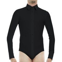 Intermezzo Eiskunstlauf-Hemd für Jungen / Herren, schwarz S