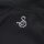 Sagester 237 Thermo Trainingsjacke mit Glitzer-Schriftzug, schwarz L