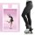 Mondor 3327 Footless Heel Cover Performance Tight, schwarz L