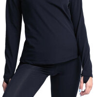 Intermezzo High Neck Thermo Longshirt, schwarz 4