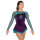 Jerrys Figure Skating Dress „Ocean Amethyst“, purple-turquoise L