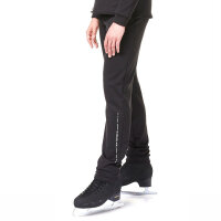 Sagester 407 Eiskunstlaufhose für Jungs / Herren, schwarz 46