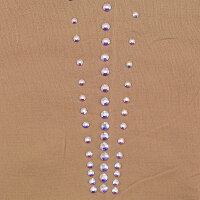 Sagester 3098 SW239 Strumpfhose Nilit® Innergy ohne Fuß mit Glitzersteinen 10-12