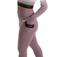 Intermezzo 5330 Heel Cover Skating Pants, violet XS