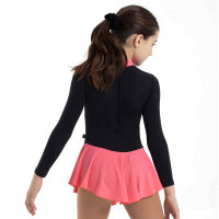 Intermezzo 31648 Skating Dress, black / coral
