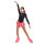Intermezzo 31648 Skating Dress, black / coral