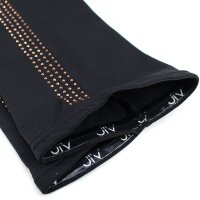 JIV „Dynamic“ Eiskunstlauf-Leggings, schwarz/rotgold XL