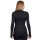 JIV „Sleek“ Eiskunstlauf-Longshirt, schwarz/rotgold 140