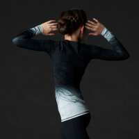EliteXpression Eiskunstlauf Training Longshirt Marbled Grey L