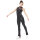 Sagester 604 Ganzanzug / Catsuit, schwarz S