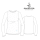 Sagester 087 Eiskunstlauf-Longshirt, türkis