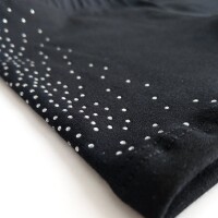 Intermezzo Hot Pants mit Glitzersteinen schwarz