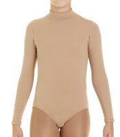 Intermezzo 3391 Figure Skating Thermal Leotard, skin color