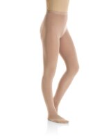 Mondor 3301 Bamboo Eiskunstlauf Strumpfhose mit Fuß, karamell