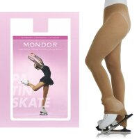 Mondor 3327 Footless Heel Cover Performance Tight, caramel