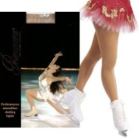 Primavera 519 Figure Skating Tights Footed