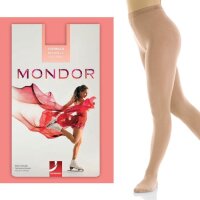 Mondor 3371 Eiskunstlauf Strumpfhose mit Fuß,...