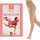 Mondor 3371 Footed Figure Skating Tights, suntan 6-8