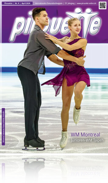 Figure Skating Magazine: Pirouette (german language!) April 2024