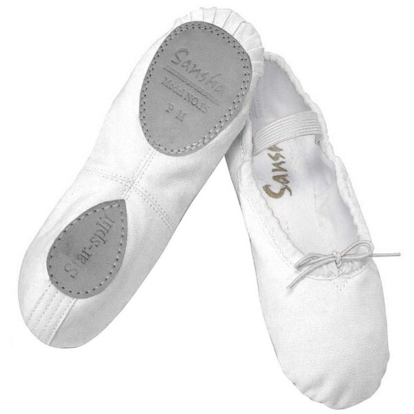 Sansha Ballettschuhe Star Split 15C, weiß
