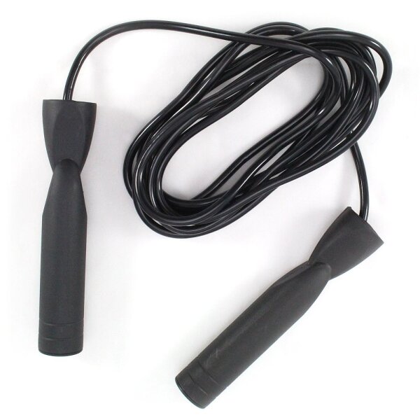 Speed Rope Springseil mit Kugellager, schwarz