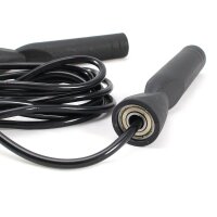 Speed Rope Springseil mit Kugellager, schwarz