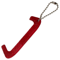 Keychain Skate Guards glitter red