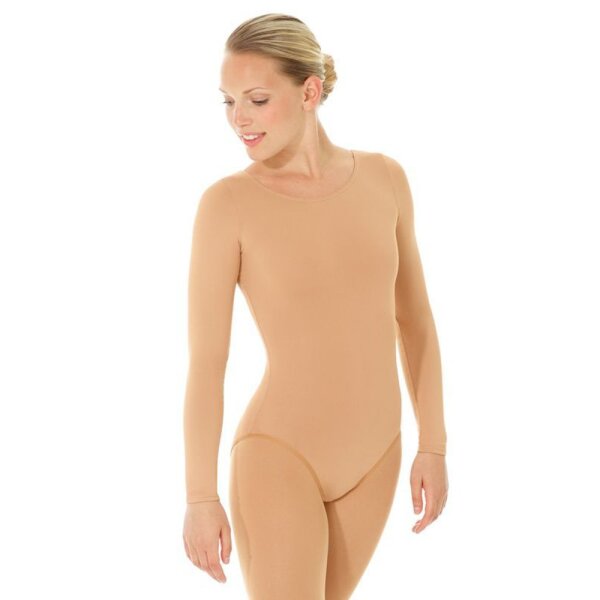 Mondor 11821 Mock Neck Body Liner, caramel