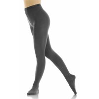 Mondor 3371 Eiskunstlauf Strumpfhose mit Fuß, schwarz