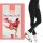 Mondor 3373 Footless Figure Skating Tights, black XXL