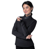 Intermezzo High Neck Thermo Longshirt, schwarz
