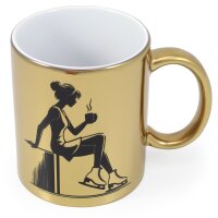 Figure Skating Mug Gold