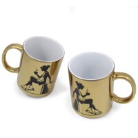 Figure Skating Mug Gold