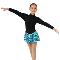 Mondor 4406 Polartec Figure Skating Dress, turquoise