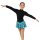 Mondor 4406 Polartec Figure Skating Dress, turquoise