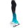 EliteXpression High Waist Leggings Pastel Sprinkle Skate Faded Blue 10-12