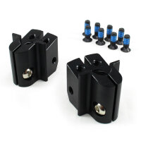 Snow White Stopper-Halterung, 2er Pack