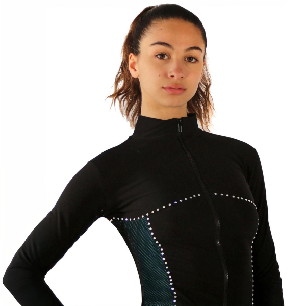 Ice skating jacket with rhinestones shop