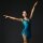 EliteXpression Figure Skating Dress „Mesh Teal Dreamer“