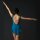 EliteXpression Figure Skating Dress „Mesh Teal Dreamer“
