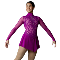 EliteXpression Figure Skating Dress „Candy Magenta“