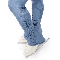 Sagester 418 Velvet Figure Skating Leggings, blue