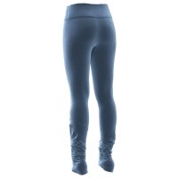 Sagester 418 Velvet Figure Skating Leggings, blue